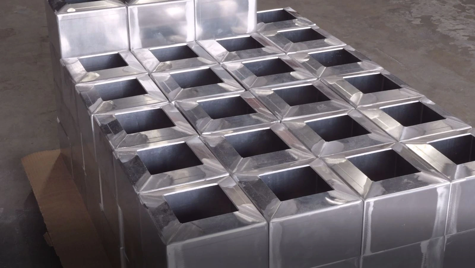 Finished products ready to be shipped